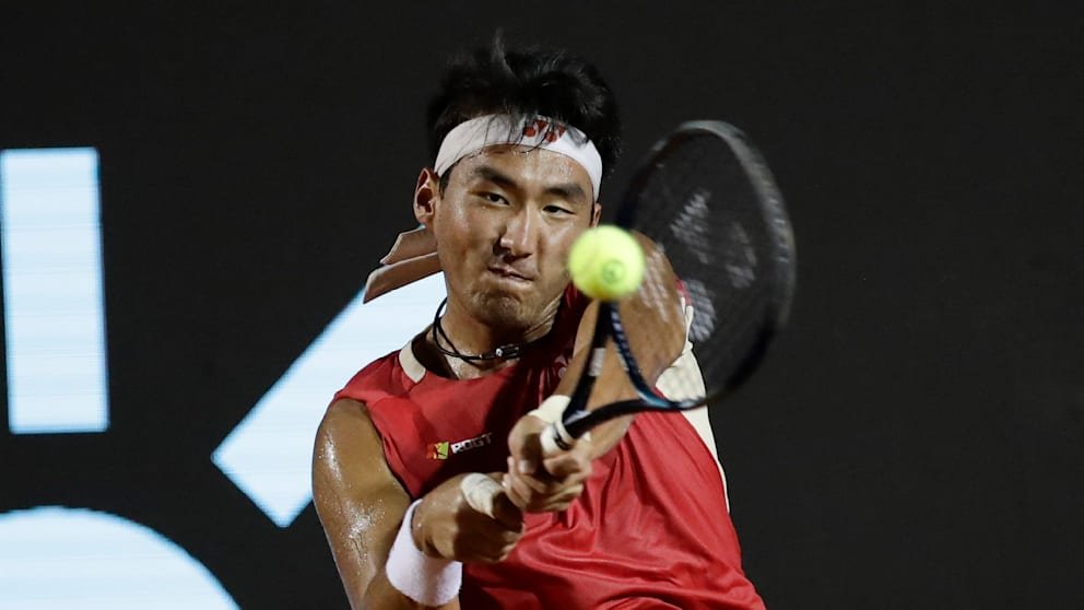 Der Chinese Bu Yunchaokete lieferte Zverev ein heißes Duell