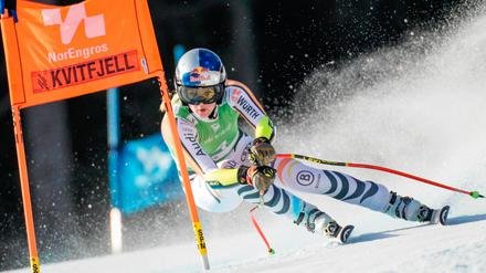 Dämpfer nach den großen Erfolgen der Vortage: Im Super-G schied Emma Aicher aus.