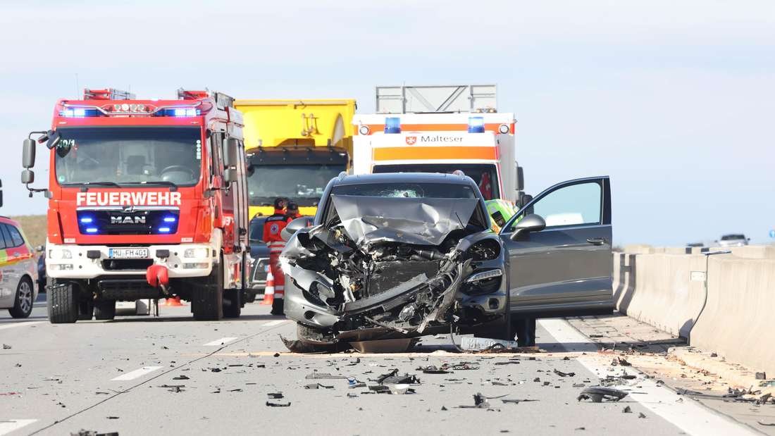 Porsche Unfall