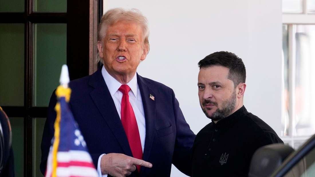 Ukrainischer Präsident Selenskyj in den USA
